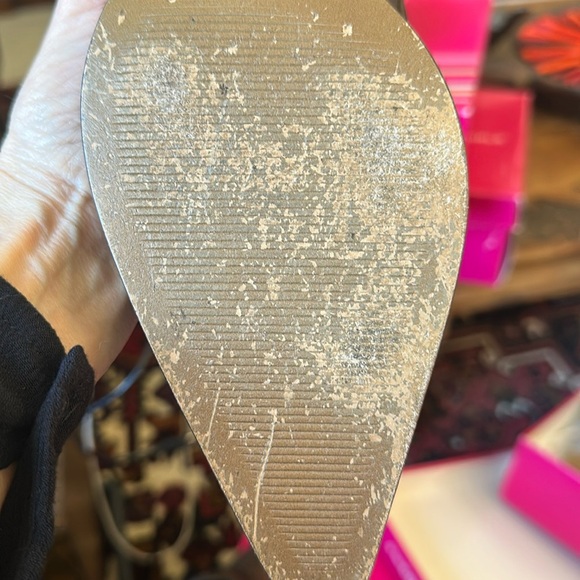 Vintage BCBGirls choco/yel combo calf size 7.5 - Picture 2 of 3